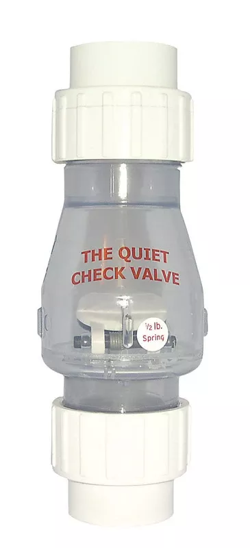 1-1/2 In. D Slip Pvc Quiet Check Valve Model B-0823-15c