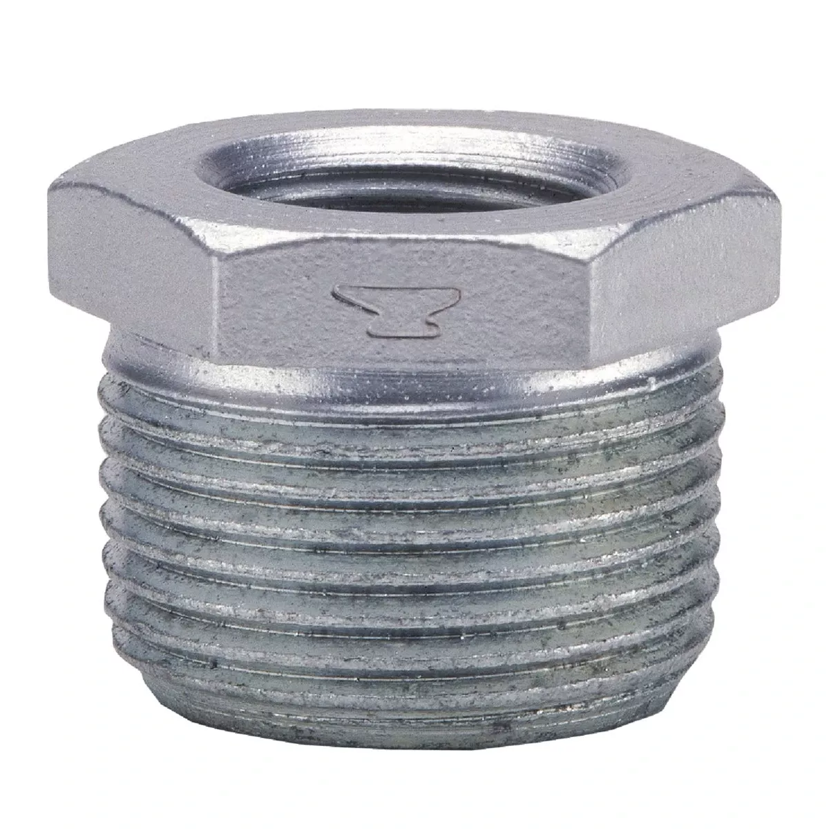 1-1/2 In. X 1/2 In. Hex Galvanized Malleable Iron Bushing
