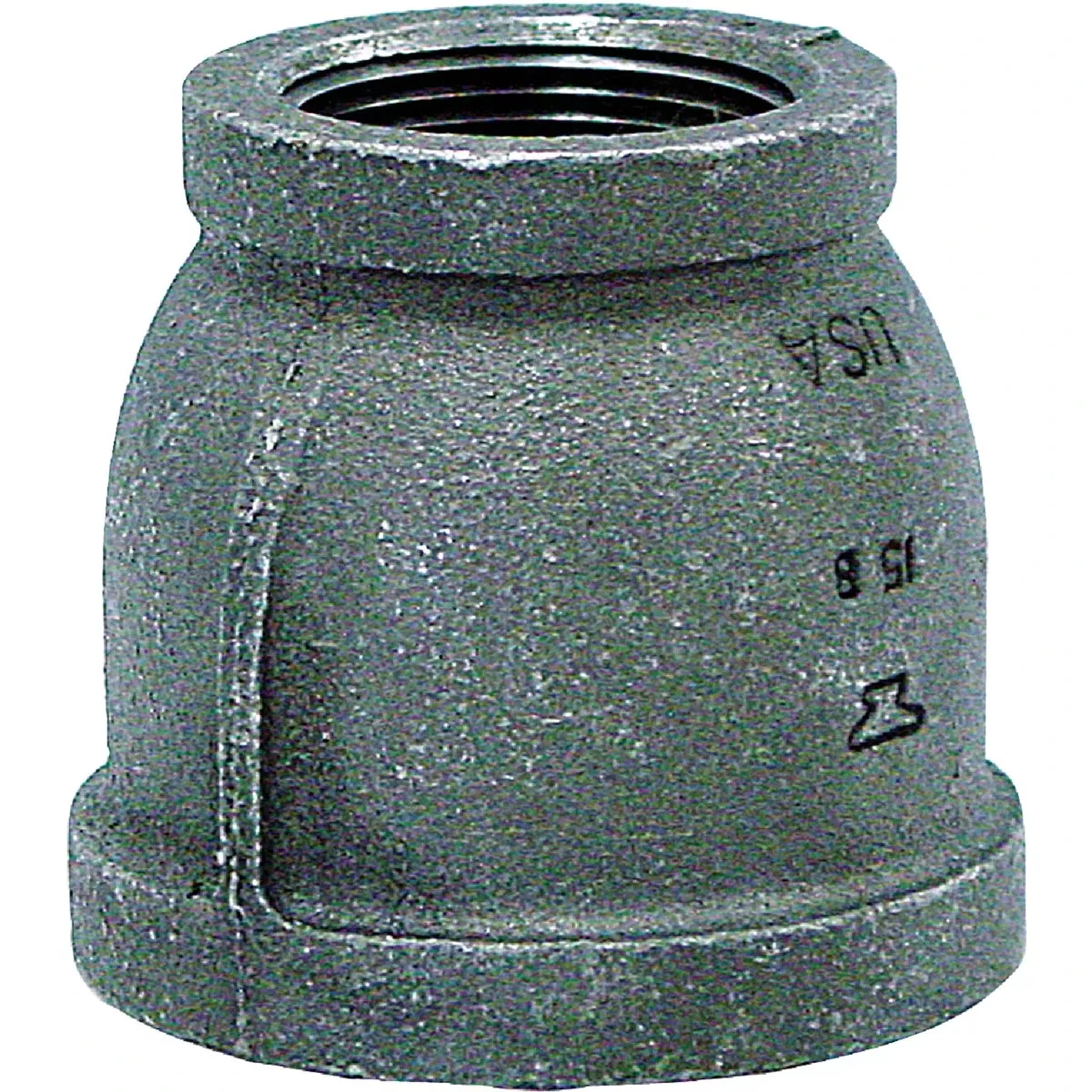 1-1/2 In. X 1 In. Malleable Black Iron Reducing Coupling