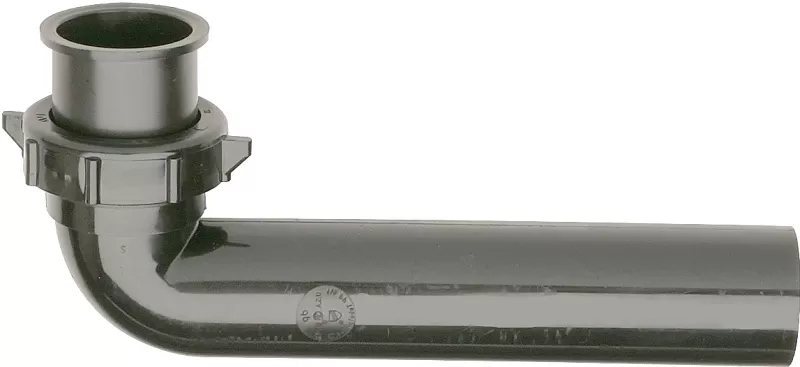1-1/2 In. X 7 In. Black Plastic Slip Joint Waste Arm – Model Pp66-11b