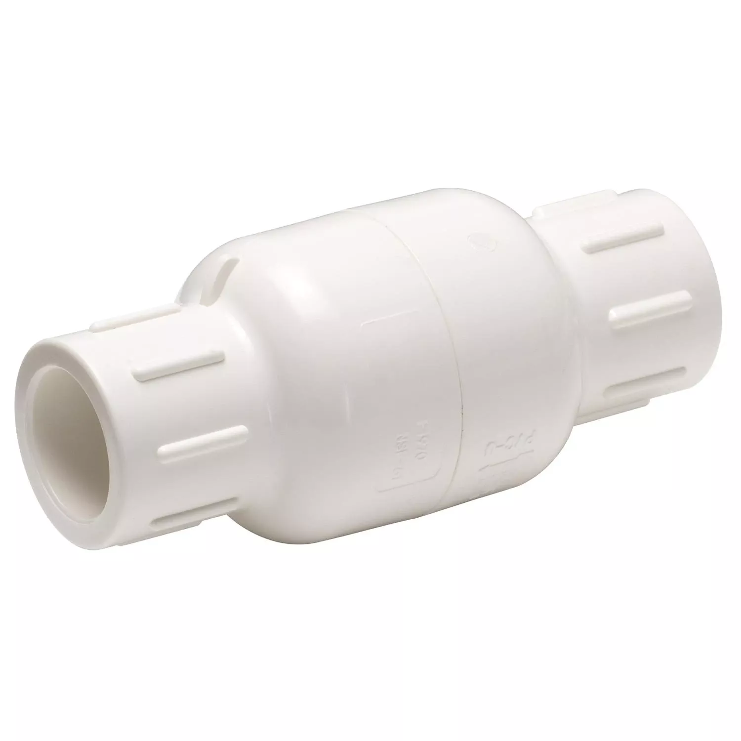 1-1/4 In. D Solvent Pvc Spring Loaded Check Valve Model Vckp40e6b