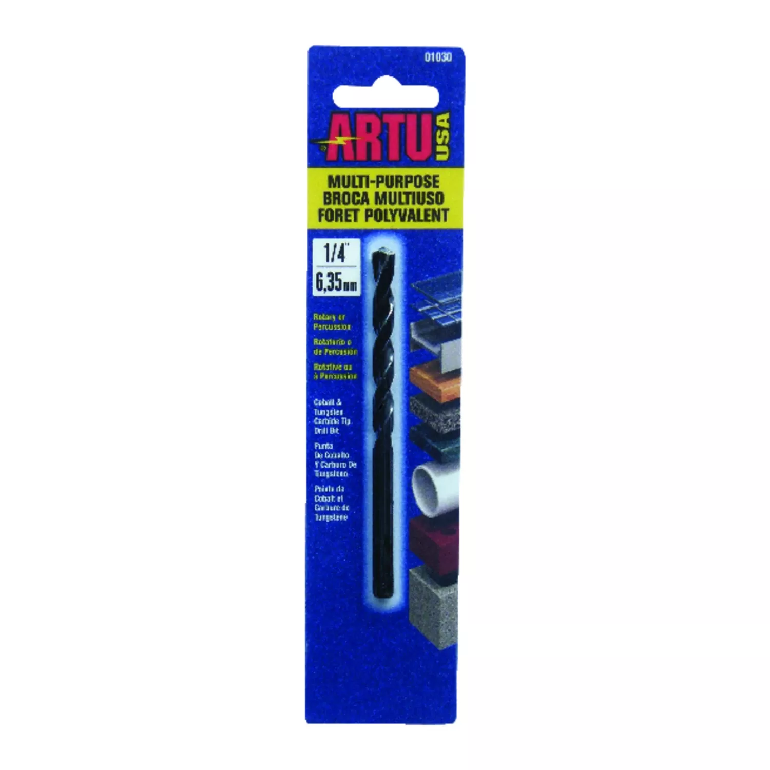 1/4 X 4-1/8-in. Multi-purpose Drill Bit