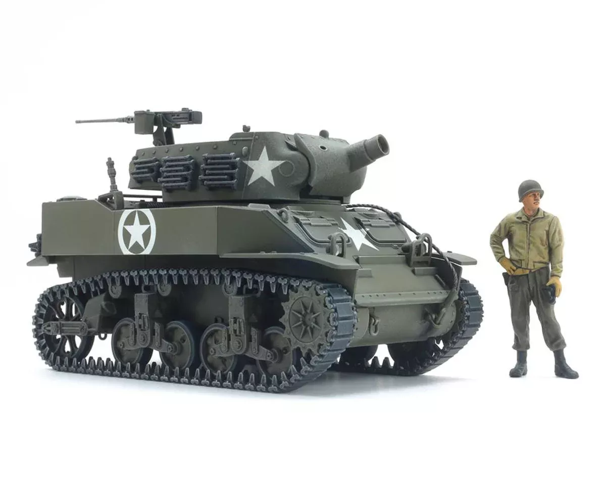 1/48 U.S. Howitzer Carriage M8 Tank Plastic Model Kit (TAM32604)