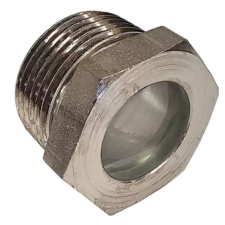 1-5/16-12 Sight Glass for Hydraulic Reservoir Tank, LSW-A16
