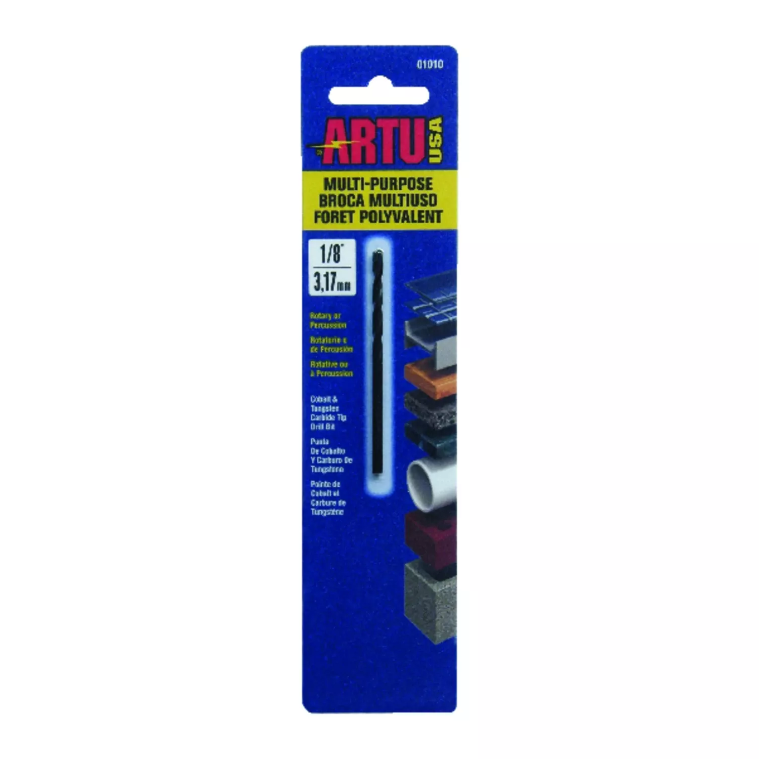 1/8 X 2-5/8-in. Multi-purpose Drill Bit