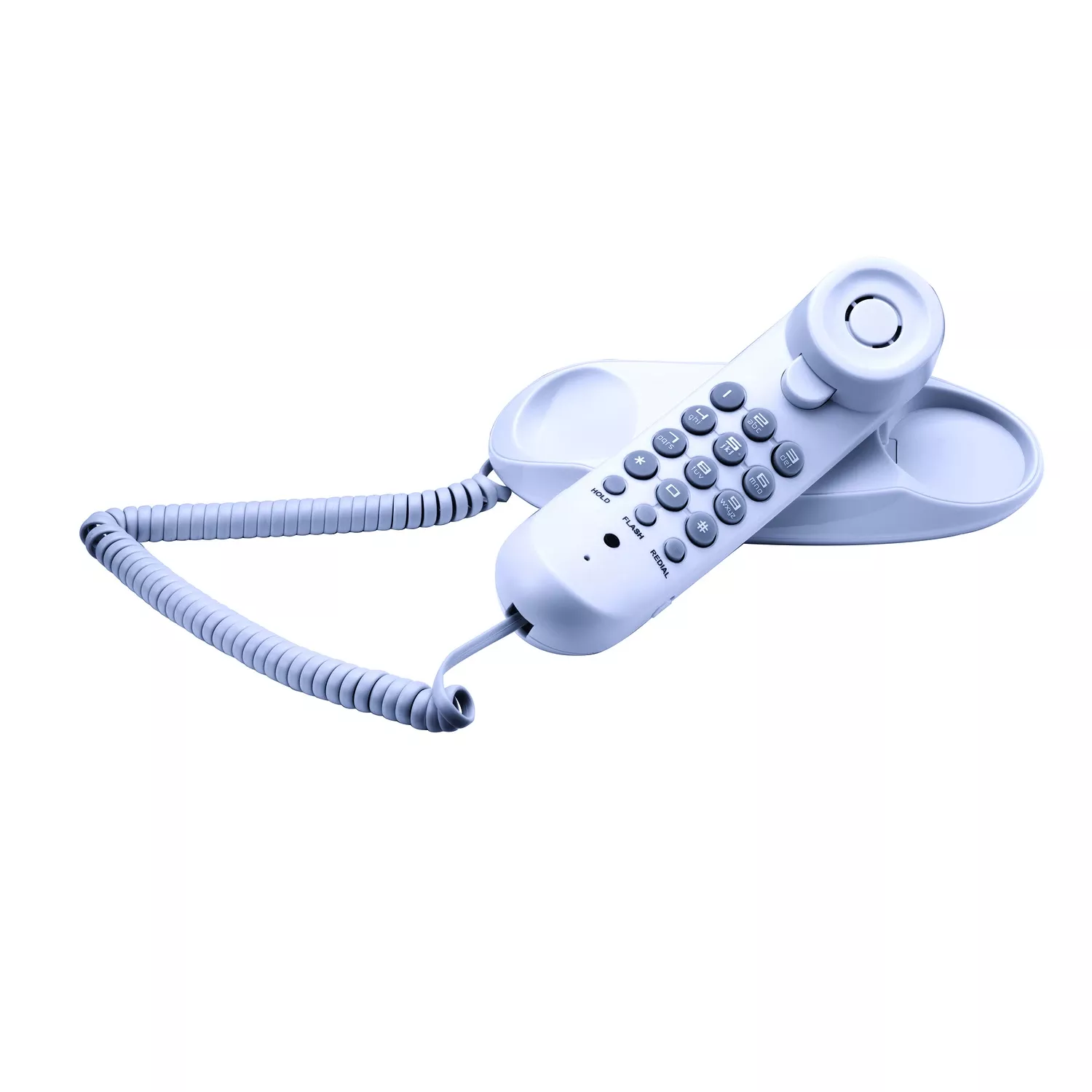 1 Handset Analog Telephone White – Model Hp-slimphn-wht