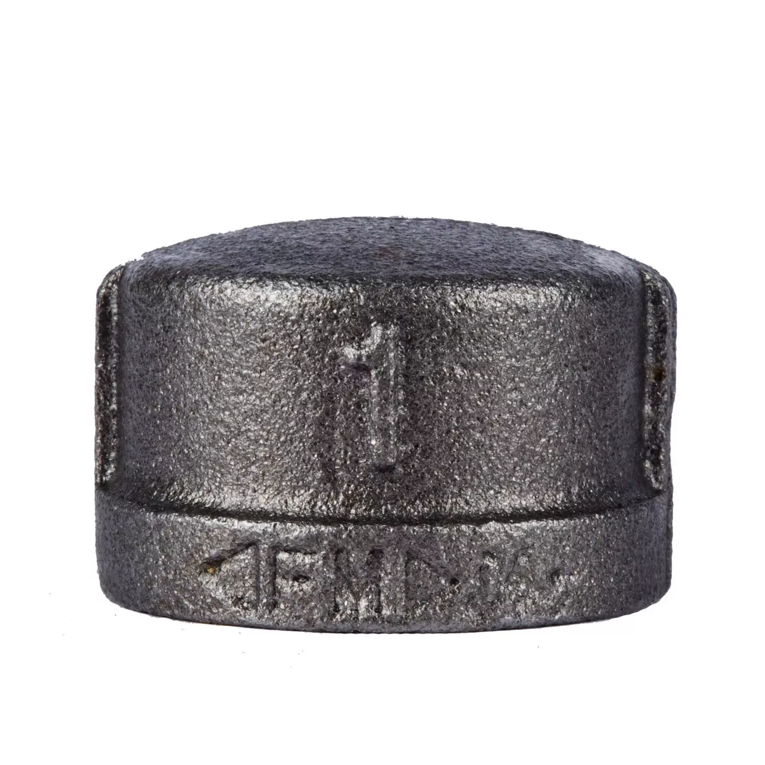 1 In. Black Pipe Cap