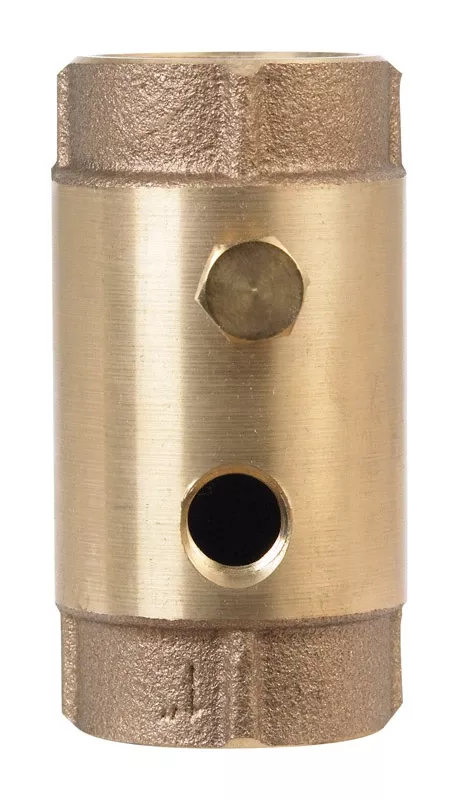 1 In. D Red Brass Spring Loaded Check Valve Model Cvb-4tlf