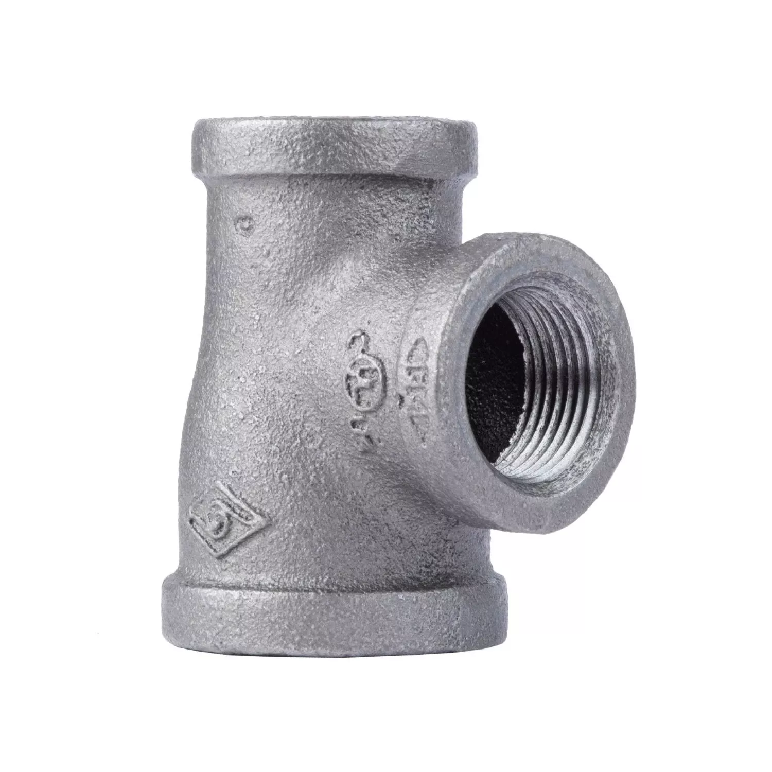 1 In. Fip X 3/4 In. D Fip Black Malleable Iron Reducing Tee