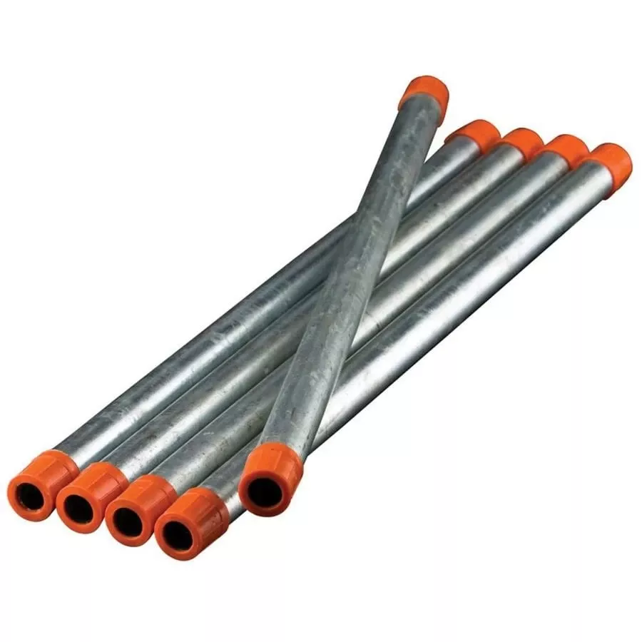 1 In. X 36 In. Carbon Steel Threaded Galvanized Pipe – Schedule 40
