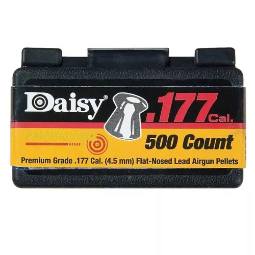 .177 Caliber- Airgun- Flat Nosed Lead Pellets- 500 Pack