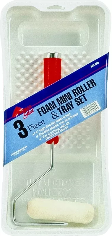 3-pc. Mini Roller Tray Set, Foam
