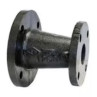3″ X 2-1/2″ Black Cast Iron Flange Connection Reducer