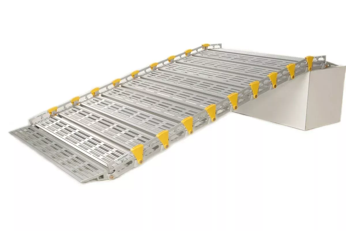 36" Wide Modular Ramp System without Handrails