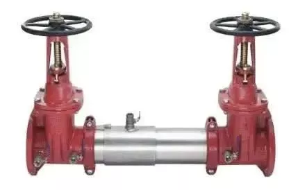 4″ Double Check Assembly OSY Valve Fire Protection Backflow Preventor Valve