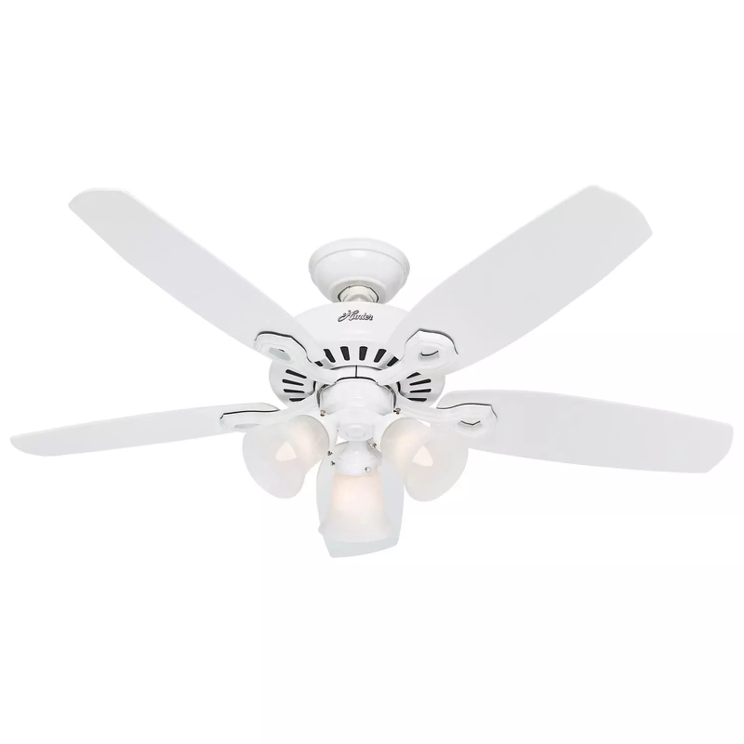 42 In. Snow White Ceiling Fan With Light Kit – Model 52105