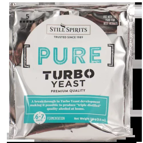 [5 Pack] Still Spirits Triple Distilled Pure Turbo Yeast