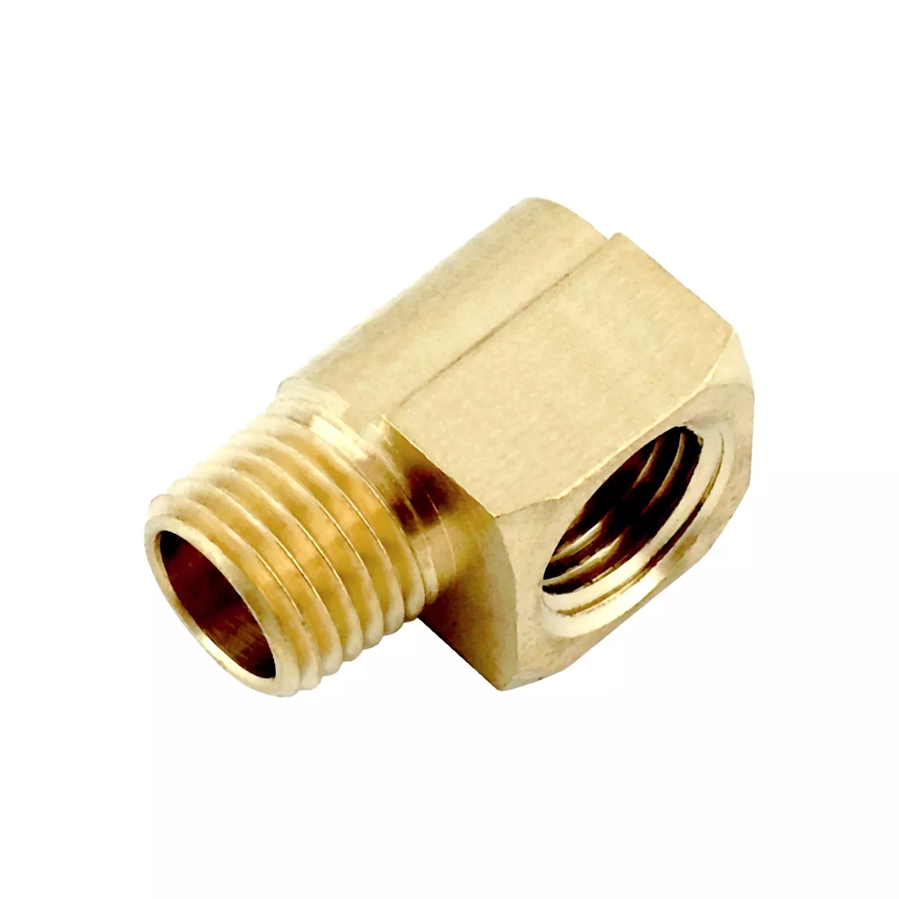 90° Elbow – Heavy-Duty Brass – 1/2″Female Pipe Thread (FPT) X 1/2″Male Pipe Thread (MPT)