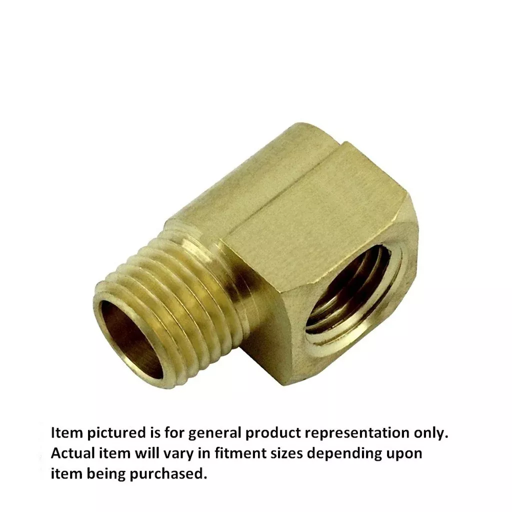 90° Elbow – Heavy-Duty Brass – 3/4″Female Pipe Thread (FPT) X 3/4″Male Pipe Thread (MPT)