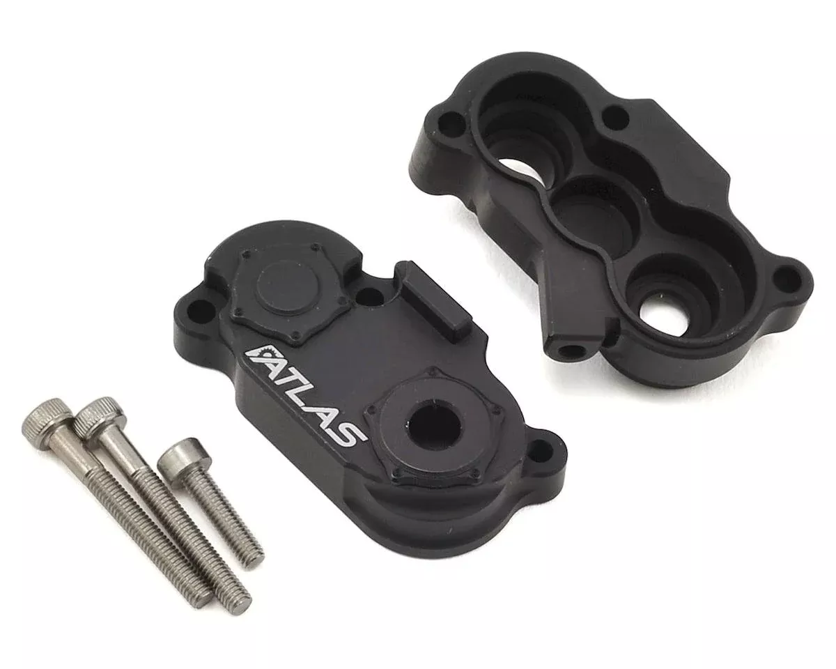 Aluminum Transfer Case Black for SCX10 II (VPS08103)