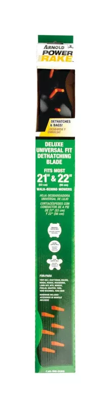 Arnold Powerrake 21 In. Dethatching Mower Blade For Walk-behind Mowers 1 Pk