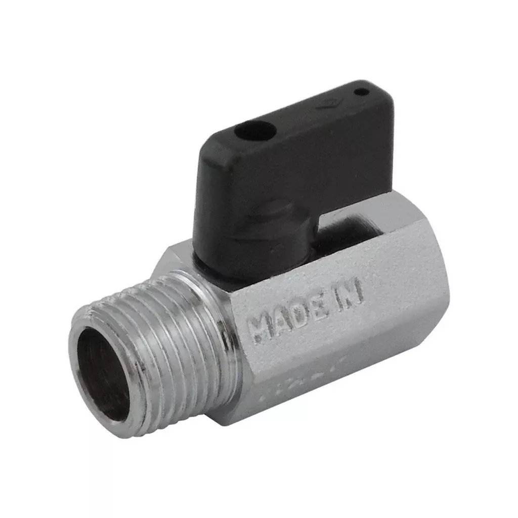Ball Valve – Heavy-Duty Brass – 1/2″Male Pipe Thread (MPT) X 1/2″Female Pipe Thread (FPT)