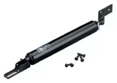 Black Pneumatic Screen Door Closer – Smooth 90° Operation