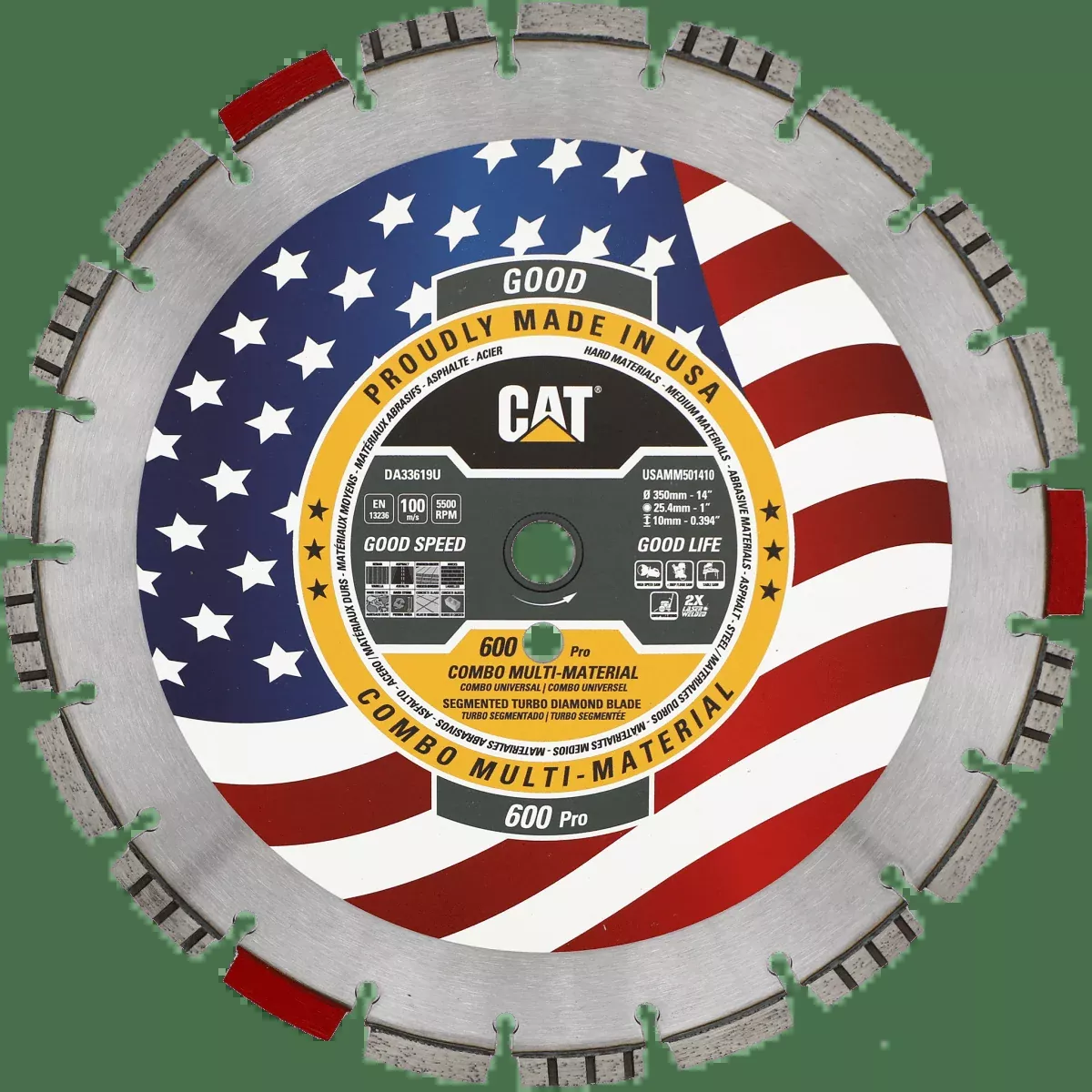 Cat 600 Pro Multi Materials Diamond Blade