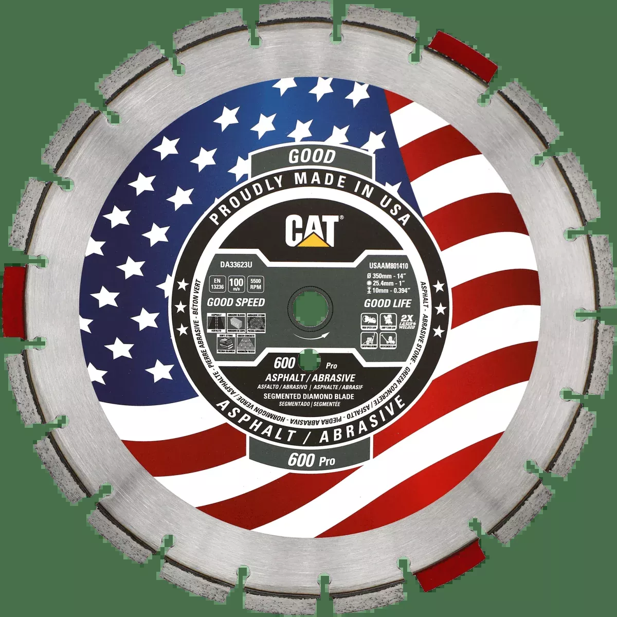 Cat Diamond Blade – Pro 600 for Abrasive Materials