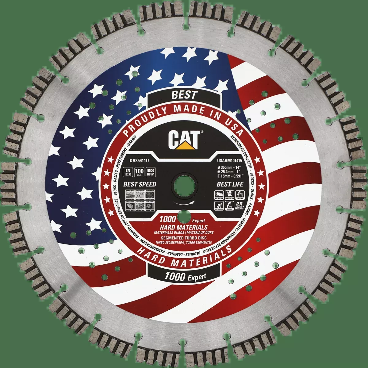 Cat Diamond Blade1000 Expert for Hard Materials