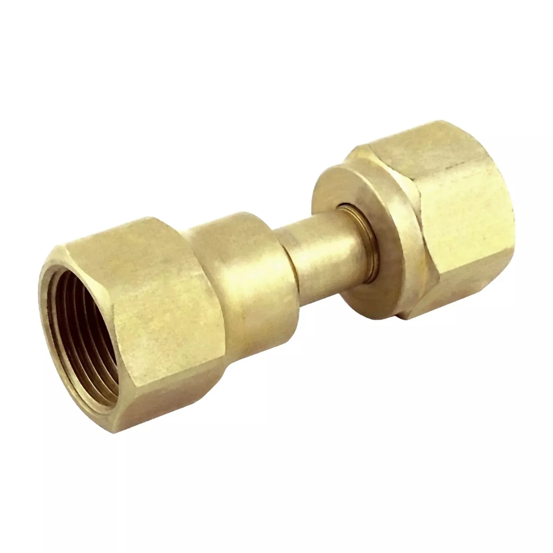 CGA-320 to CGA-580 Tank Adapter - CO2 Cylinder to Nitrogen Regulator