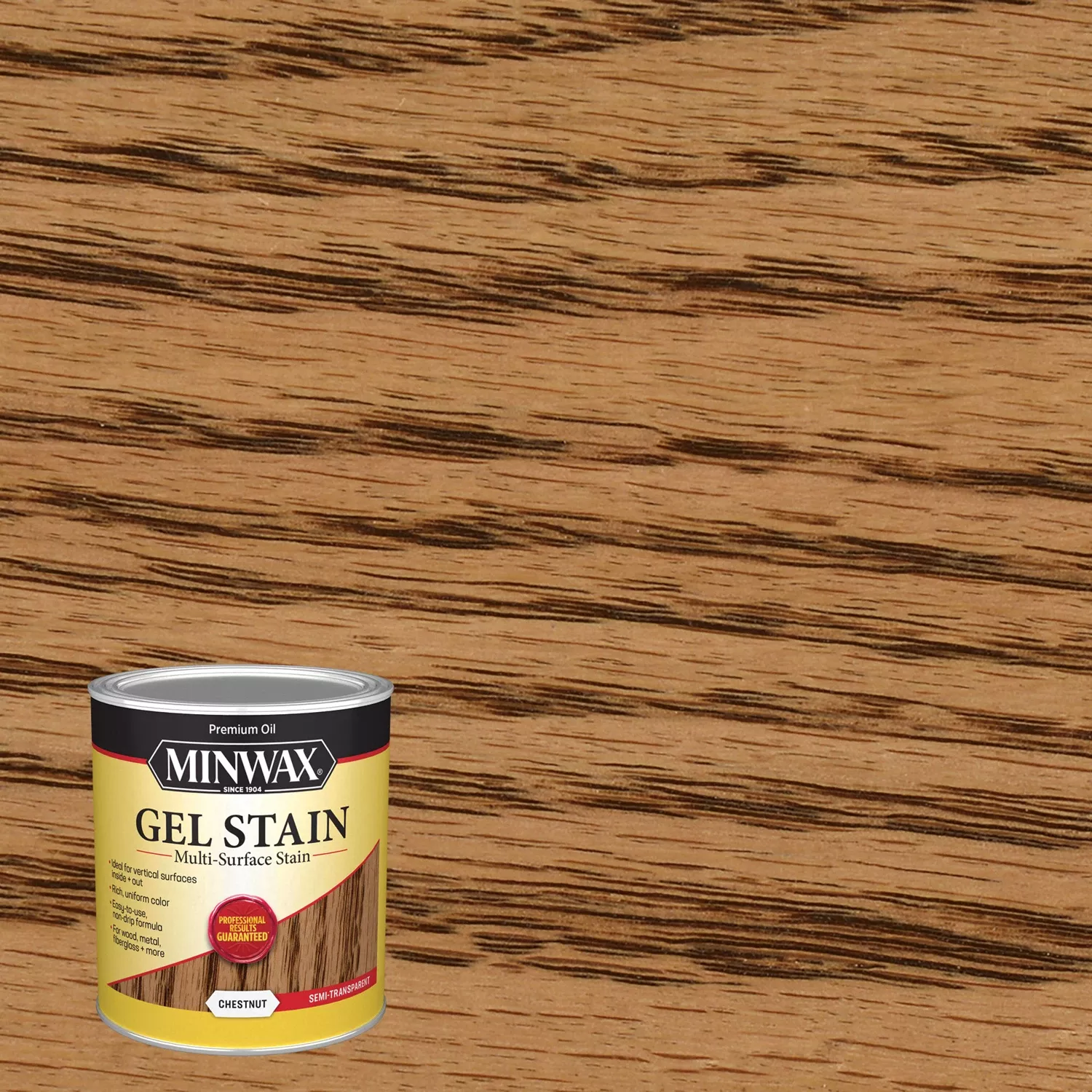 Chestnut Gel Wood Stain, Qt.