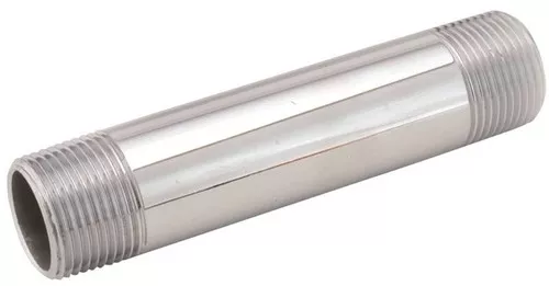 Chrome Pipe- Nipple- 1/2" x 3-1/2"