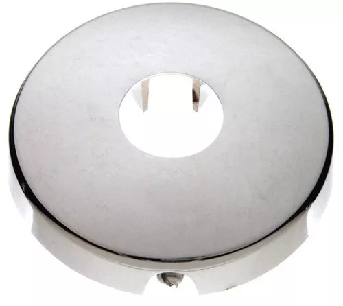 Chrome Shower Arm Wall Flange- 1/2" Brass Pipe