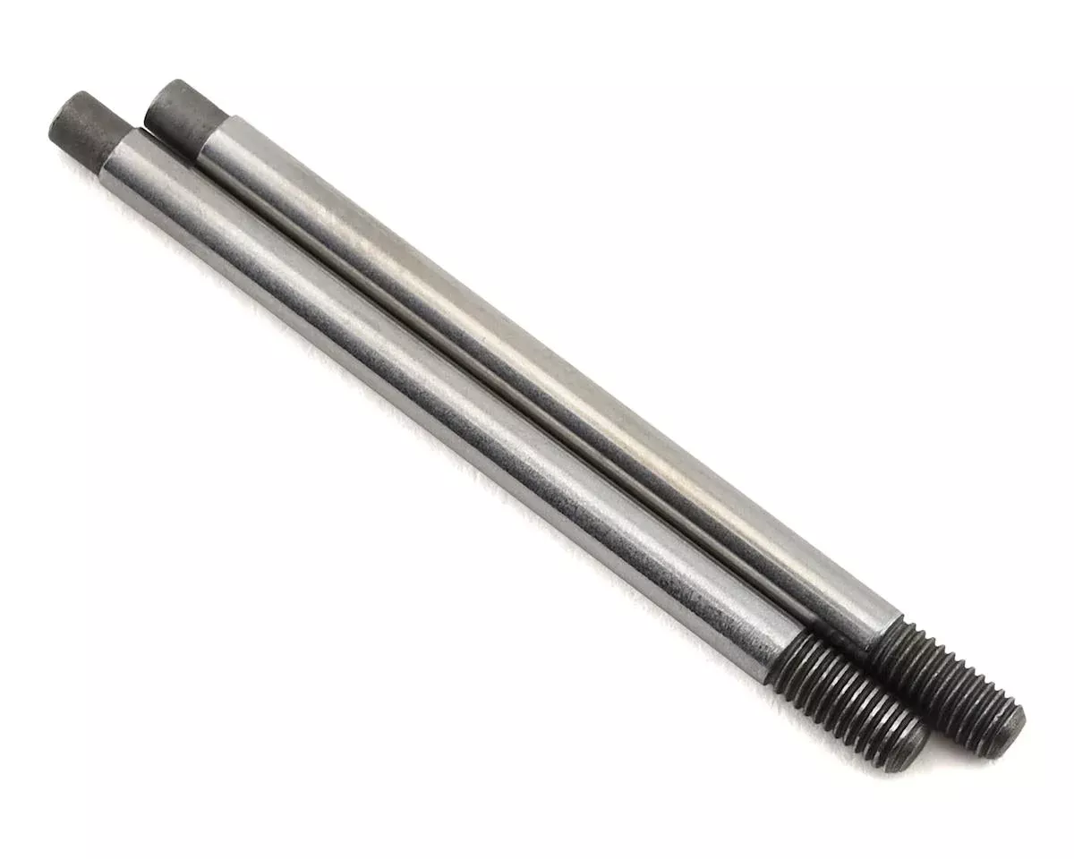 Chrome V2 Screw Mount Front Shock Shafts 3x24mm (2) (ASC91643)
