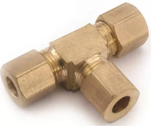 Compression Fittings- 7/8"- Tee- Brass