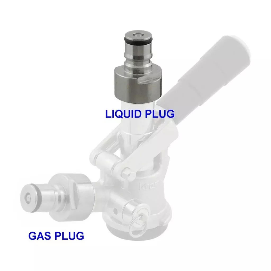 Conversion Plug-Liquid Coupler To Ball-Lock