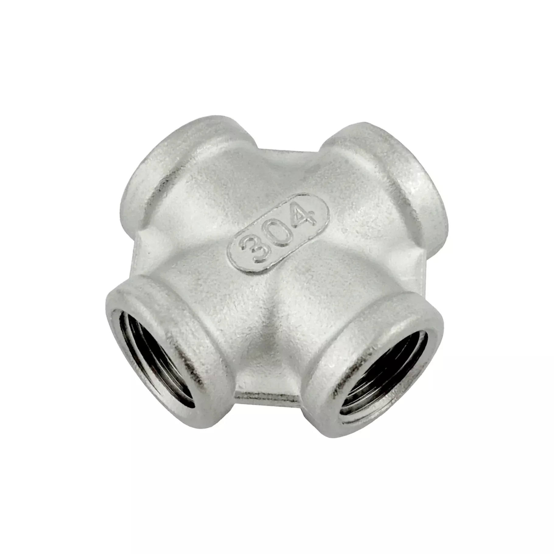 Cross - 304 Stainless Steel - 1/4"Female Pipe Thread (FPT)-All