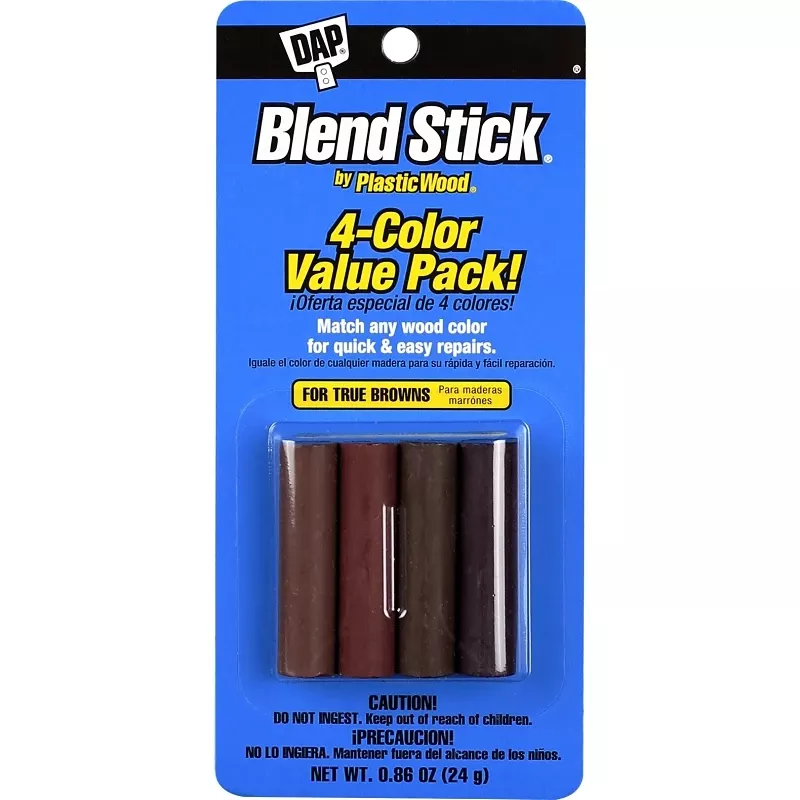 Dap Plastic Wood True Browns Blend Sticks 0.86 Oz
