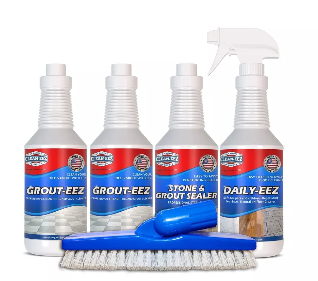 “The Deluxe Set” Tile & Grout Floor Care Kit