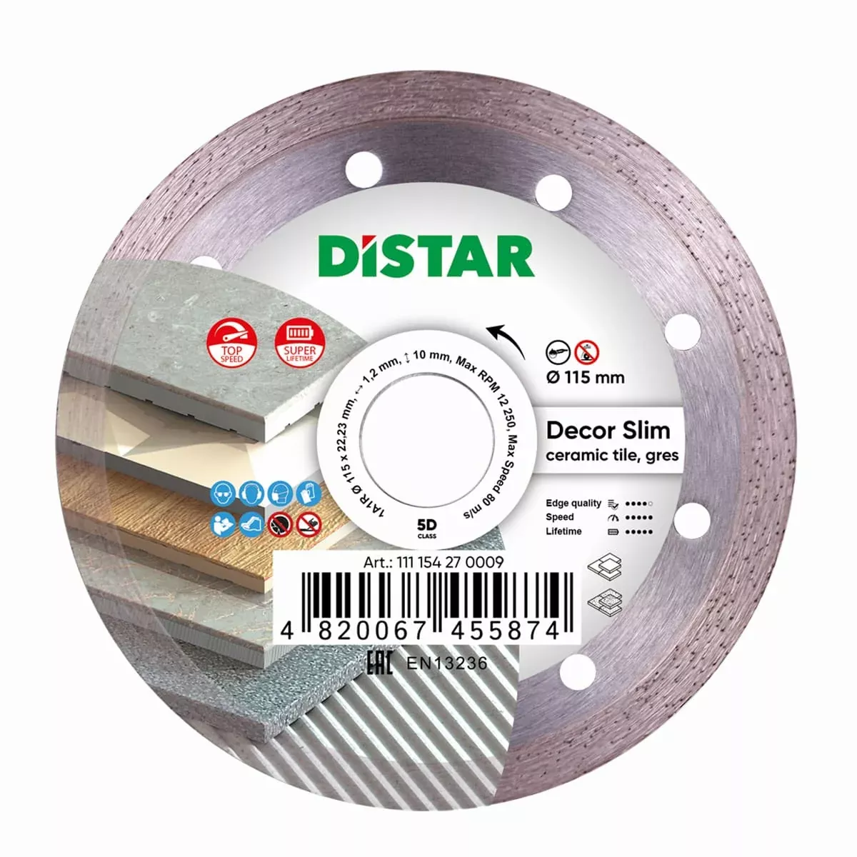 Diamond Cutting Blade 1A1R Decor Slim (Sold in sets)