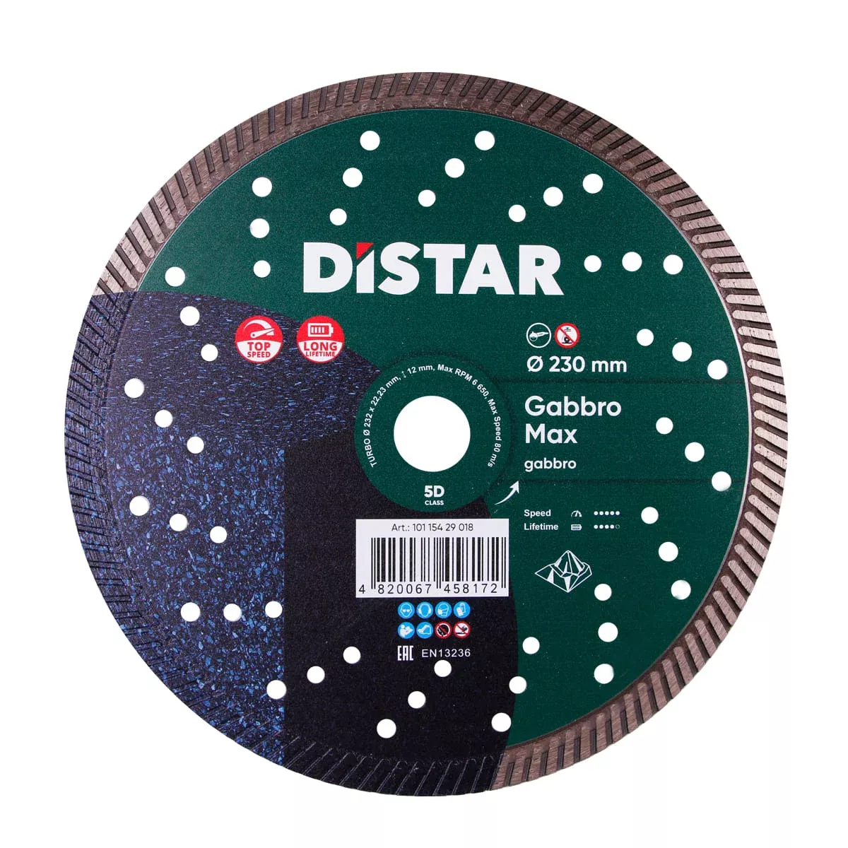 Diamond Cutting Blade Turbo 232 Gabbro Max (Set of 3)