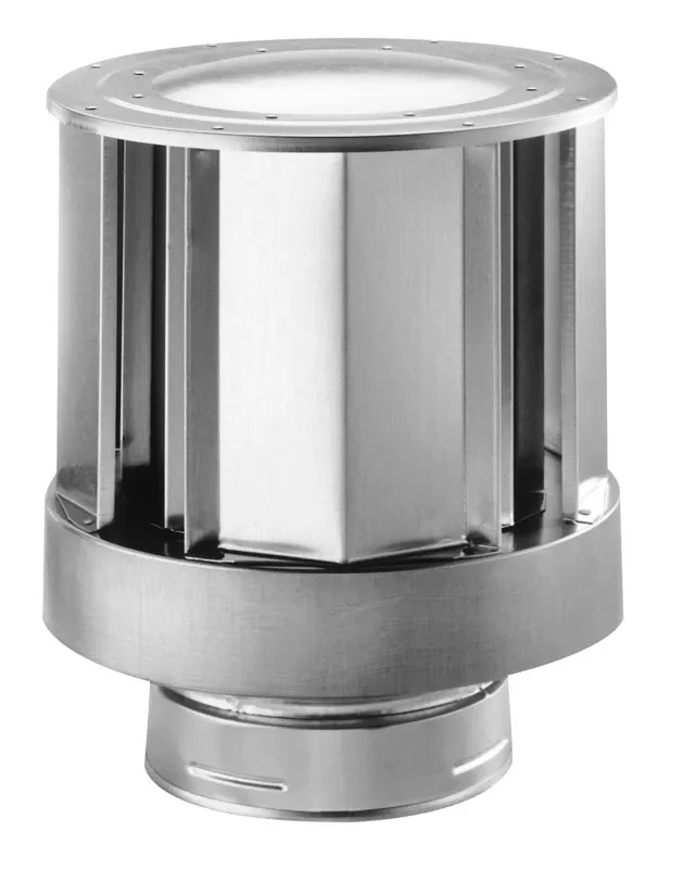 Directvent 4 In. Diameter Aluminum Termination Cap Model 46dva-vch
