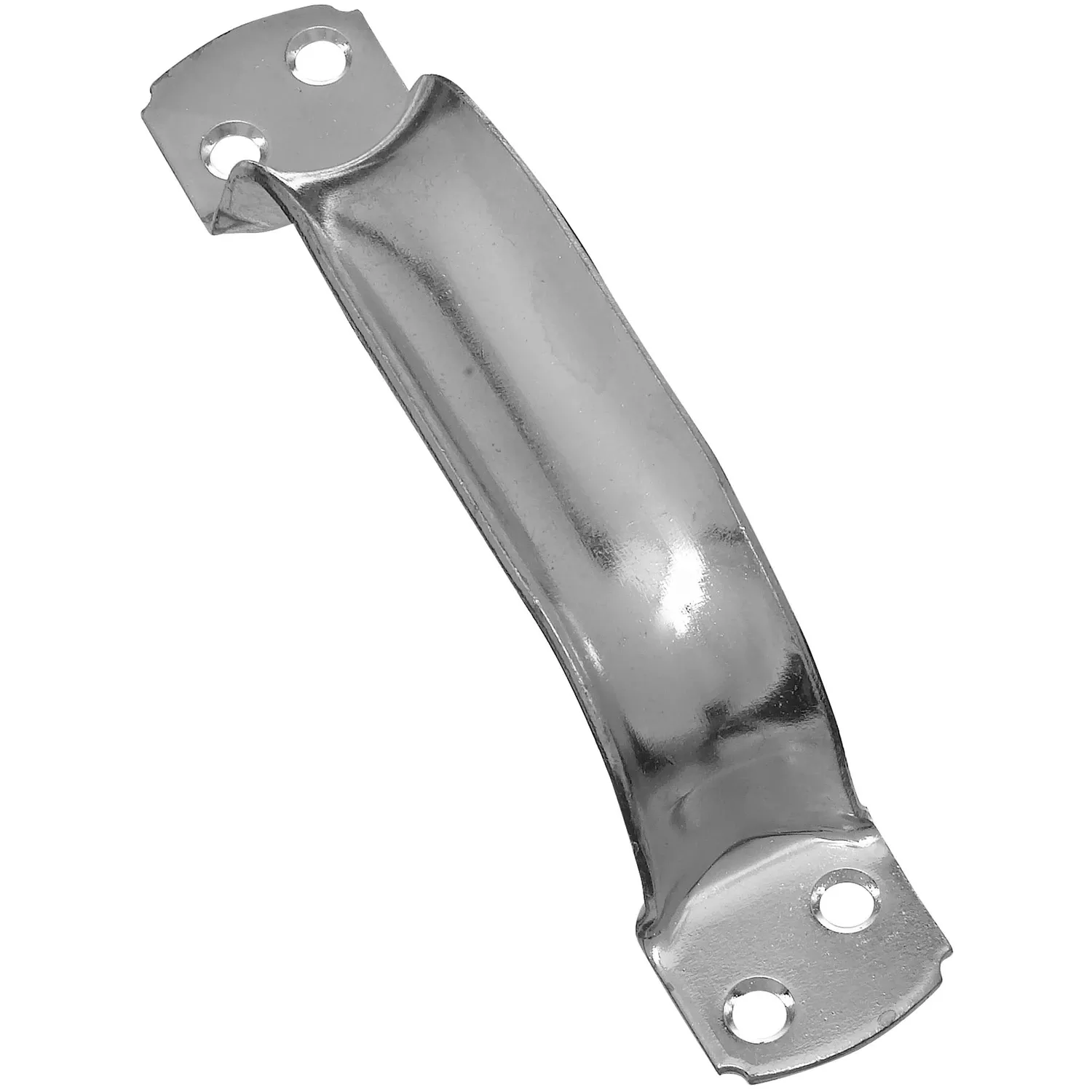 Door Pull, Zinc, 6-3/4 In.
