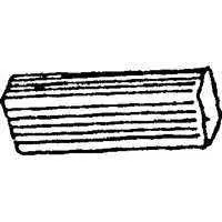 Downspout- Aluminum- White 2" x 3" x 10'