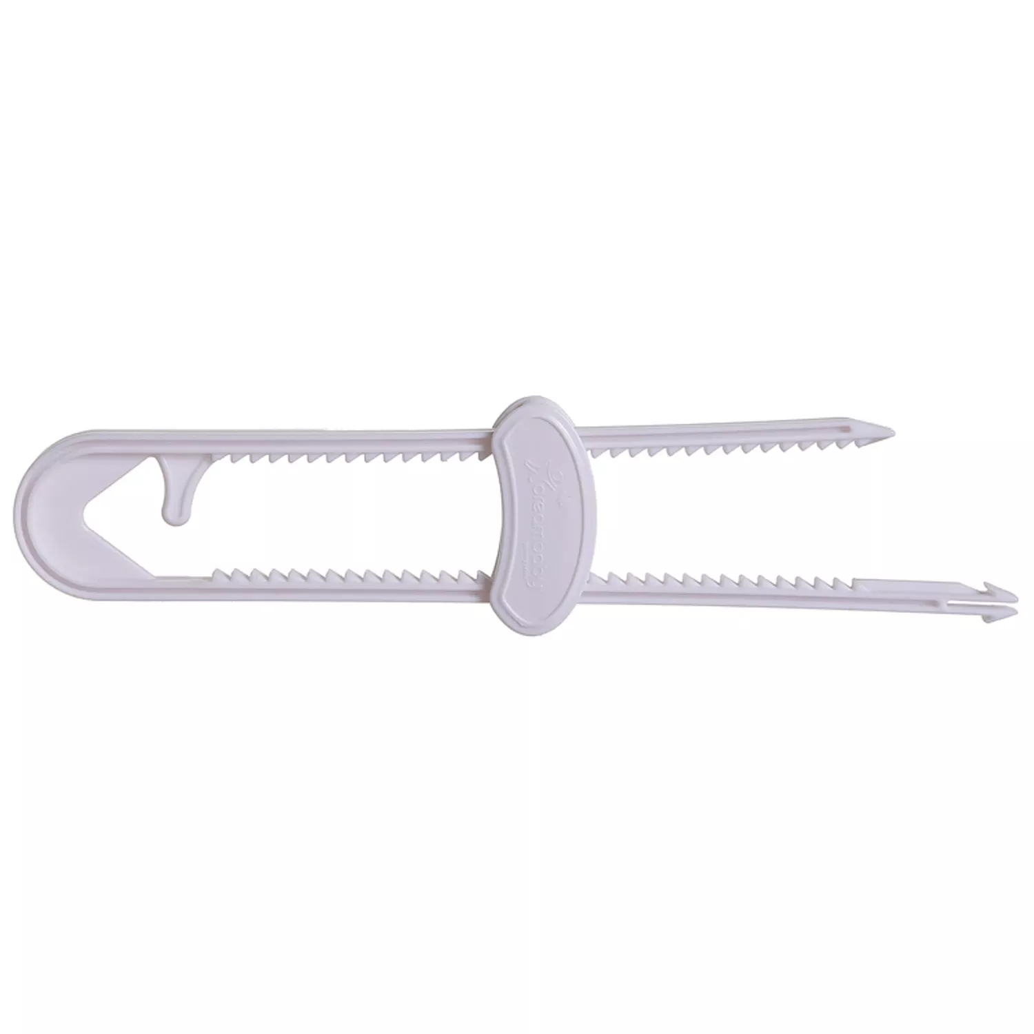 Dreambaby White Plastic Cabinet Slide Locks 2 Pk