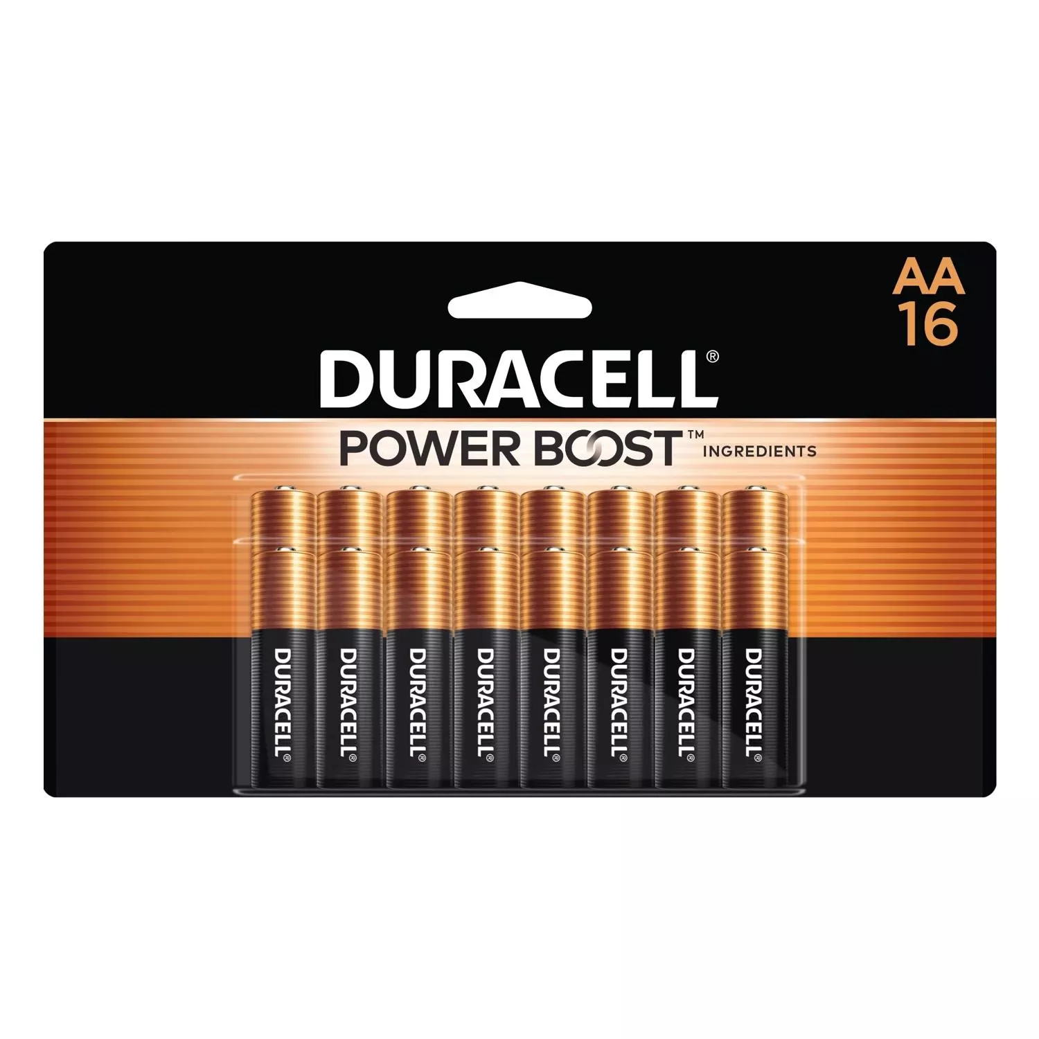 Duracell Coppertop Aa Alkaline Batteries 16 Pk Carded