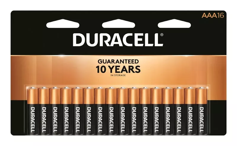 Duracell Coppertop Aaa Alkaline Batteries 16 Pk Carded
