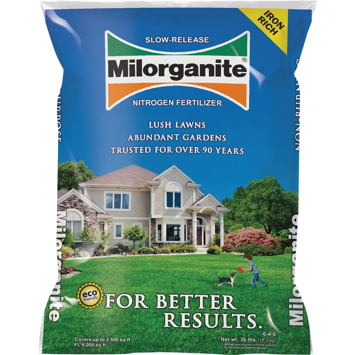 Eco-friendly Slow-release Nitrogen Lawn Fertilizer, 32 Lbs.
