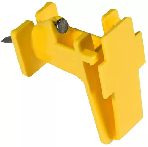 Electric Fence- Insulator- Wood Post- Polytape- 25 Pack